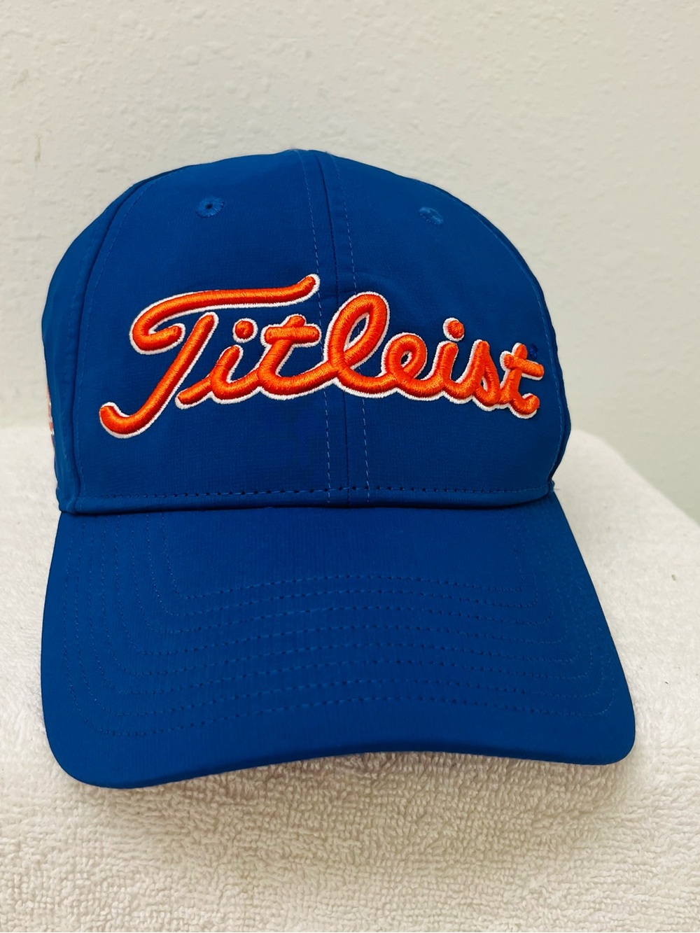 47 Titleist New York Mets MLB Baseball Hat Blue Orange Adjustable One Size